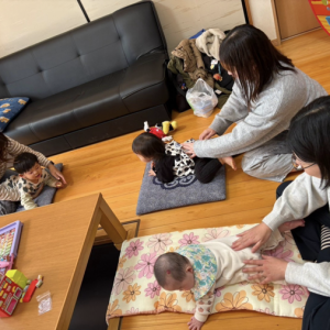 【外部告知】《4月・調布市》我が子と触れ合うベビーマッサージ♪